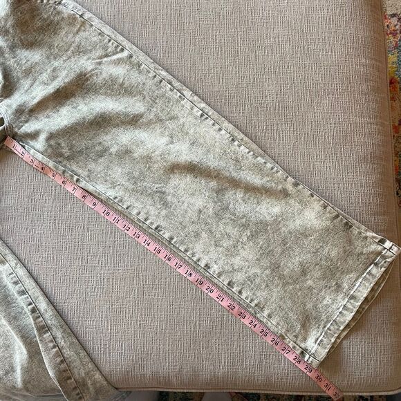 Flying Angel green acid wash jeans, size 13 - Picture 7 of 8